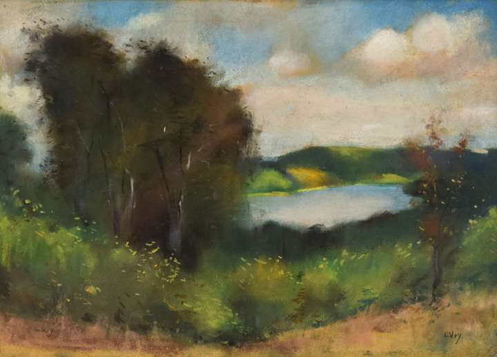 Flusslandschaft in Thüringen